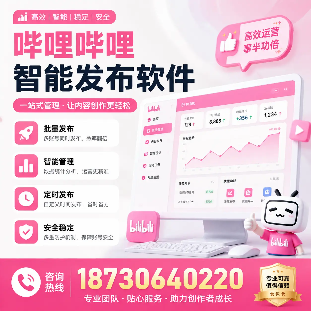 如何评估哔哩哔哩智能发布软件的ROI？大同 企业必读