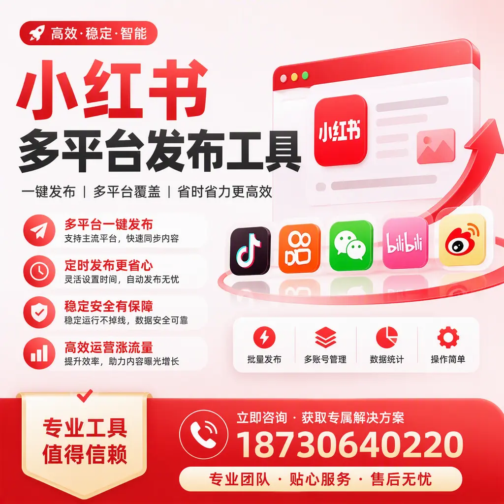 在 大同 小红书多平台发布工具的市场前景分析